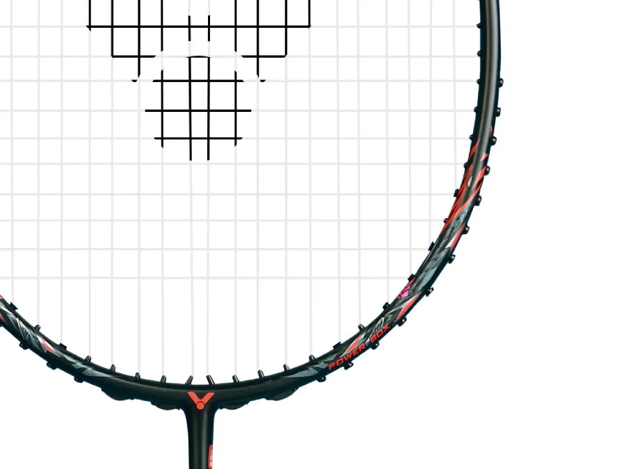 Victor Thruster RYUGA Metallic Unstrung Badminton Racquet [BLACK]