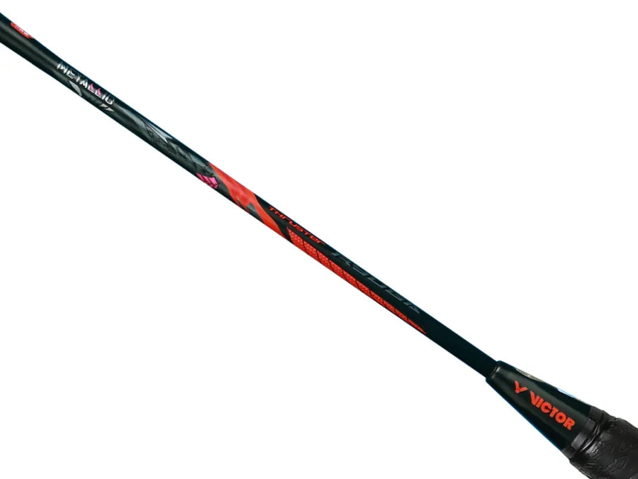 Victor Thruster RYUGA Metallic Unstrung Badminton Racquet [BLACK]
