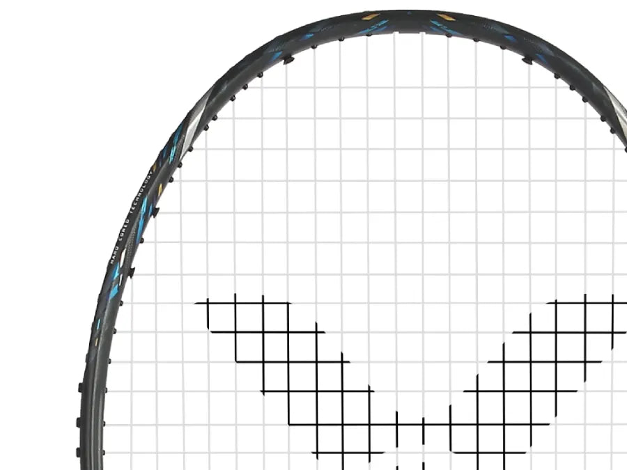 Victor Auraspeed 100X Ultra Unstrung Badminton Racquet [Black and Green Wraith]