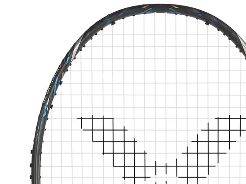 Victor Auraspeed 100X Ultra Unstrung Badminton Racquet [Black and Green Wraith]