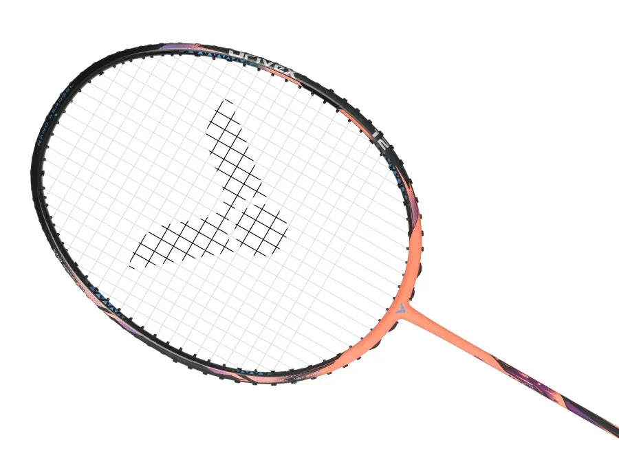 Victor DriveX 12 Unstrung Badminton Racquet [Orange]