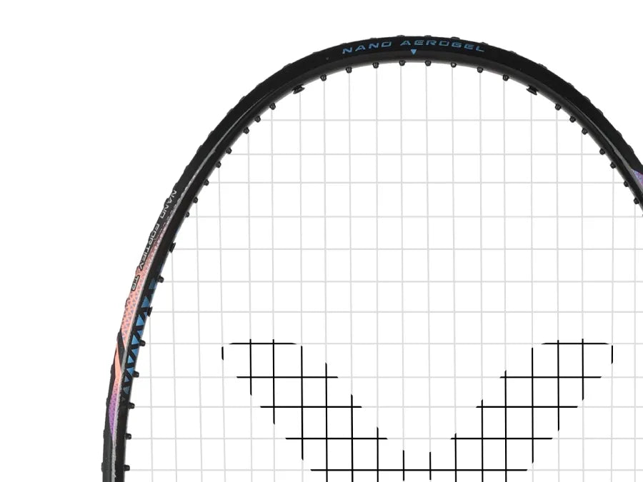 Victor DriveX 12 Unstrung Badminton Racquet [Orange]
