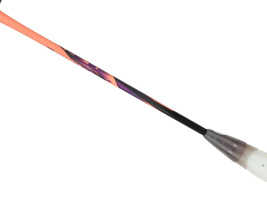 Victor DriveX 12 Unstrung Badminton Racquet [Orange]