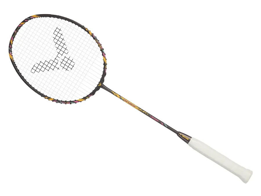 Victor Thruster K HRML Chocolate Prestrung Badminton Racquet