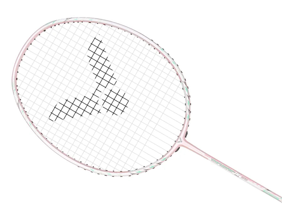 Victor Thruster K 66 (ultra light) 66 Grams Unstrung Racquet [Light Pink]