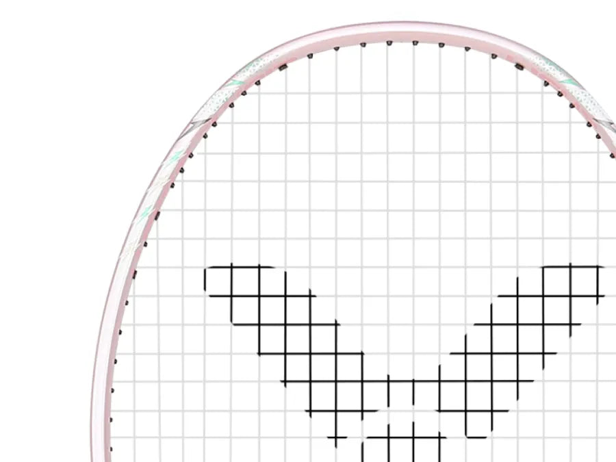 Victor Thruster K 66 (ultra light) 66 Grams Unstrung Racquet [Light Pink]
