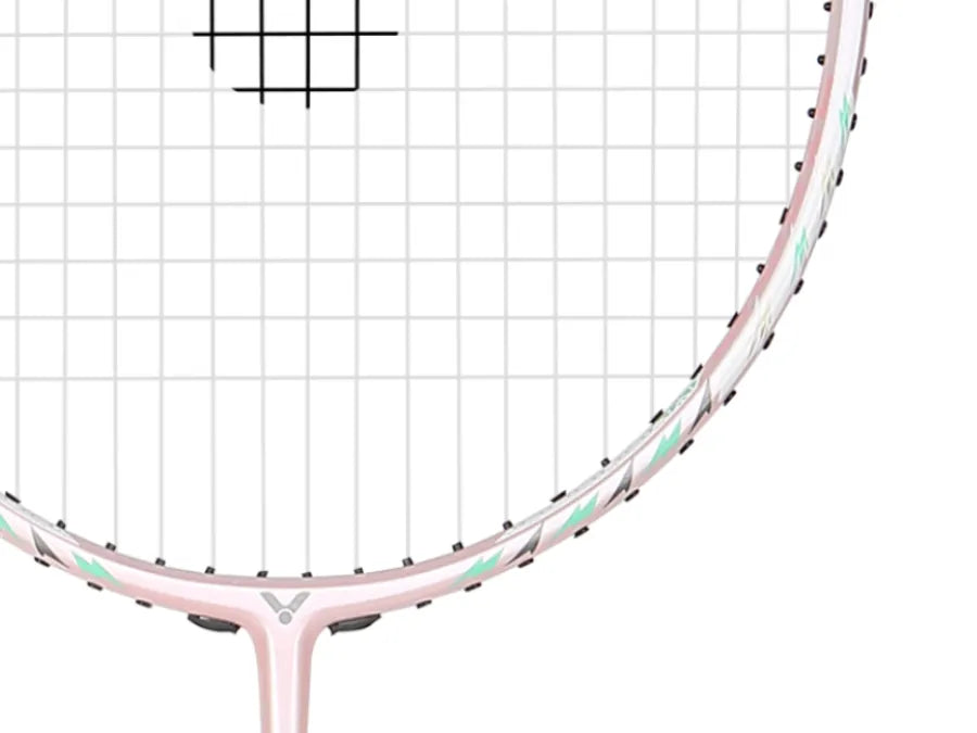 Victor Thruster K 66 (ultra light) 66 Grams Unstrung Racquet [Light Pink]