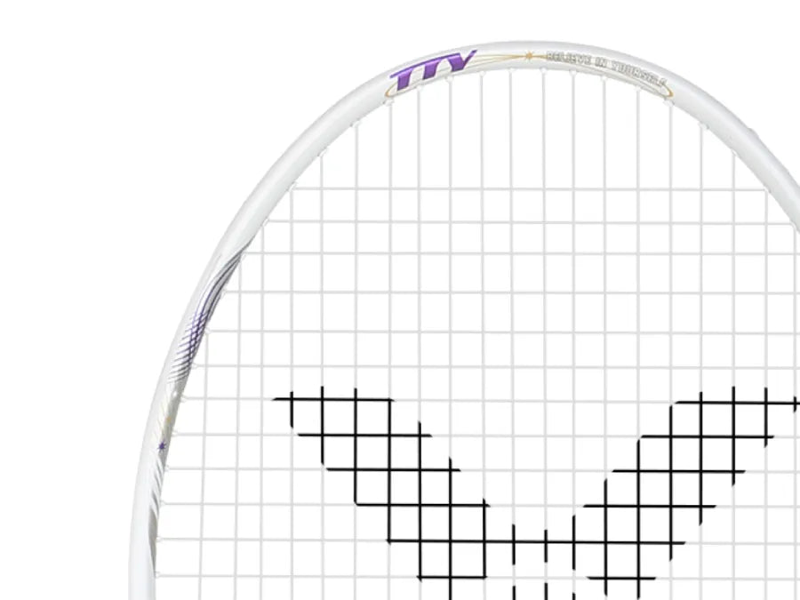Victor Thruster TTY-A Badminton Unstrung Racquet [White]