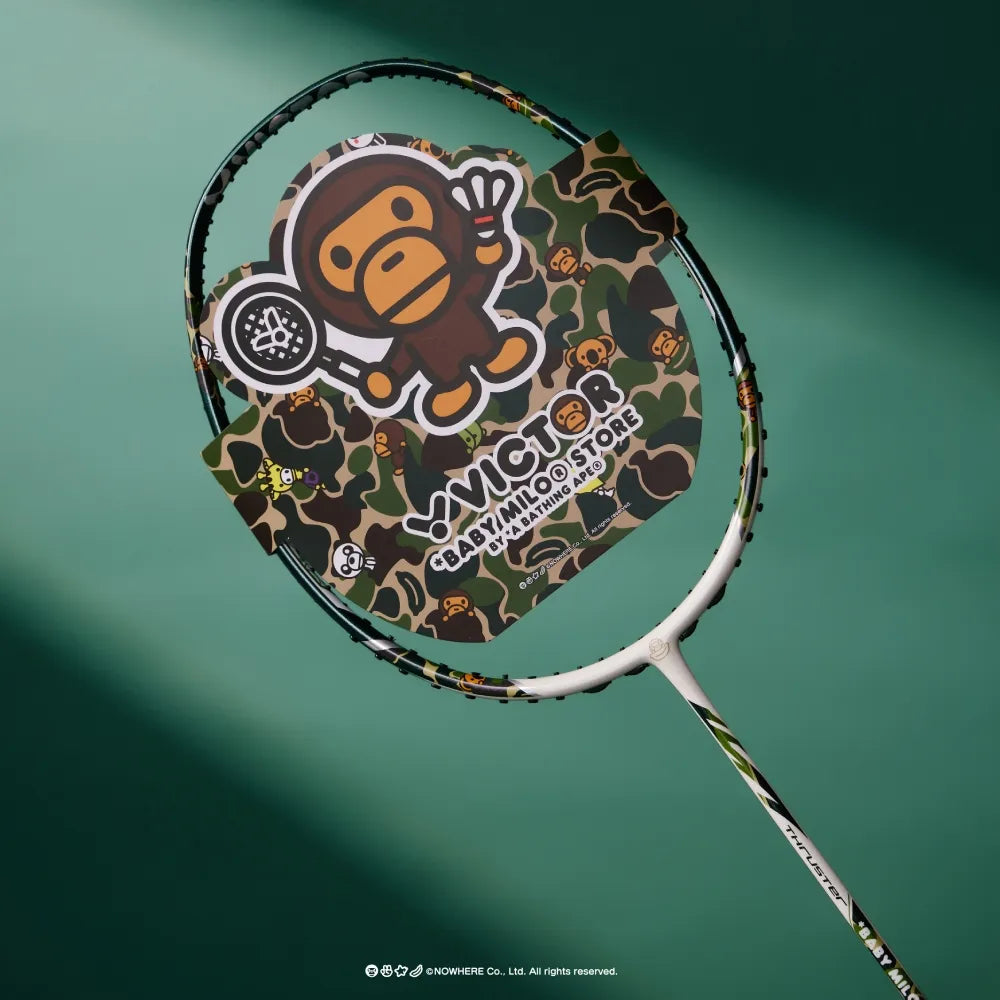 VICTOR x BABY MILO STORE® Racket TK-BABY-MILO-G (Green & White)